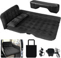 Inflatable Car Air Mattress Car Air Mattress SUV Air Mattress Car Mattress Back Seat Inflatable Bed Portable Foldable Car Air Bed SUV Sleeping Pad Car Bed Mattress Inflatable Car Mattress -BLACK
