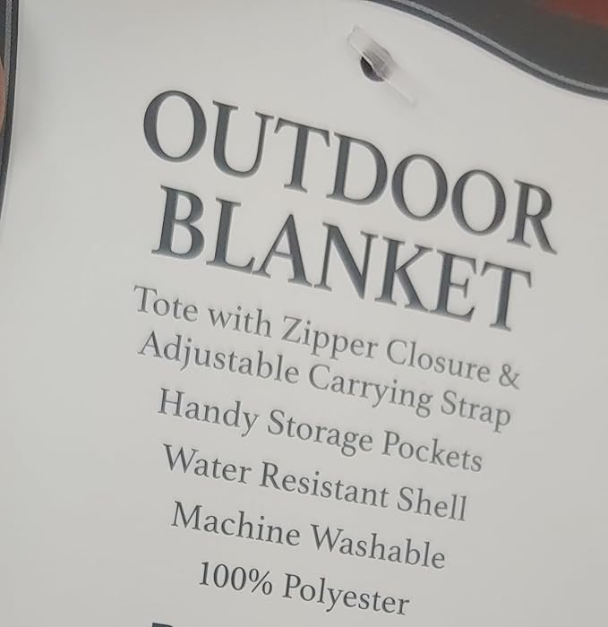 Buc-ee's Beaver Large Outdoor Blanket 70 x 60 - Camping - Ground - Picnic - Waterproof - Mat - Foldable Mixed