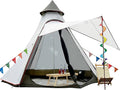 12'x10'x8'Dome Camping Tent 5-6 Person 4 Season Double Layers Waterproof Anti-UV Windproof Tents Family Outdoor Camping Tent | Double Layers Waterproof Anti-UV Windproof Family Outdoor