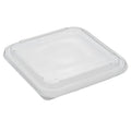 Restaurantware-LIDS ONLY: Matsuri Vision 7.1 x 7.1 x 0.7 Inch Lids For Sushi Containers 100 Airtight Lids - Containers Sold Separately No-Fog Design Clear Plastic Lids For Sushi Boxes