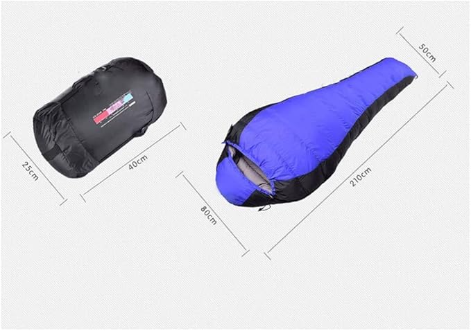 Sports Tracker Mummy Sleeping Bag Lightweight Backpacking Bag for Hiking and Camping Outdoors All Season Sleep Comfortably Anywhere
