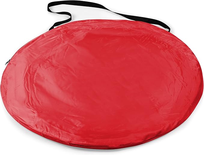 ONIVA - a Picnic Time Brand - Manta Portable Beach Tent - Pop Up Tent - Beach Sun Shelter Pop Up (Red)