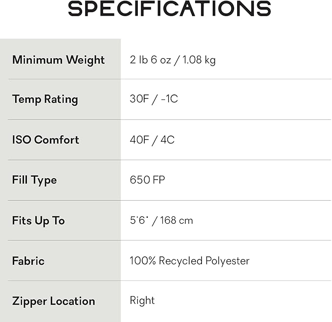 NEMO Equipment Disco Men's &amp Women's Endless Promise Down Sleeping Bag