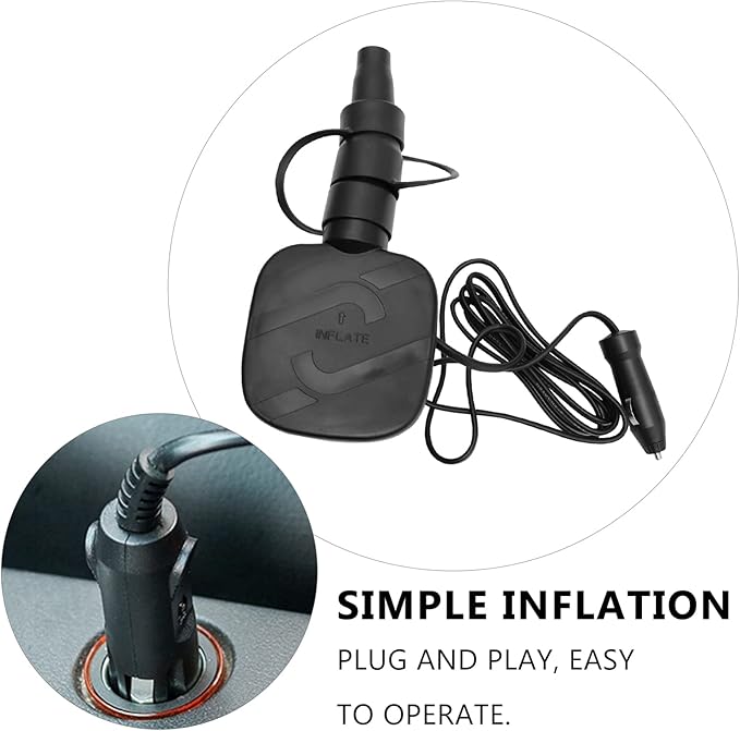 SUPVOX 1Set Inflatable Car Mattress Ergonomic Sleeping Pad for Rear Seat Comfort Freeze Material for Travel and Outdoor Activities Includes Neck Pillow