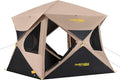 FanttikOutdoor Alpha C4 Ultra Camping Tent 4 Person Pop Up Instant Cabin Setup in 60 Seconds Portable Hub Tent with Rainfly &amp Windproof for Outdoor Camping &amp Overlanding