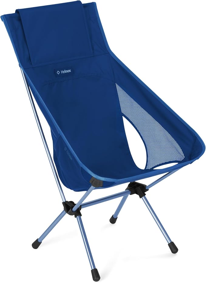 Helinox Chair One Highback (re) High-Performance Camping Chair2.6lbs Camping Chairs High Back Packable Portable Camping Hiking Travel Blue Block