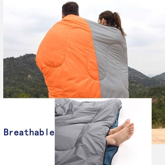 Ultralight Camping Sleeping Bag Winter Autumn Envelope Sleeping Bags Camping Couple Warm Bag