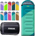 Camping Sleeping Bag 32℉ Sleeping Bags for Adults Kids Teens Cold Weather Warm Sleeping Bag Winter for 3-4 Season Camping Camping Gear Equipment Traveling and Outdoors