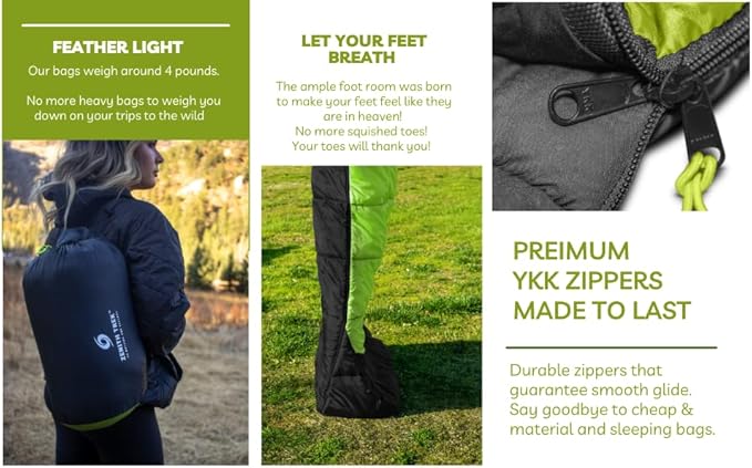Comfy Feet Sleeping Bag
