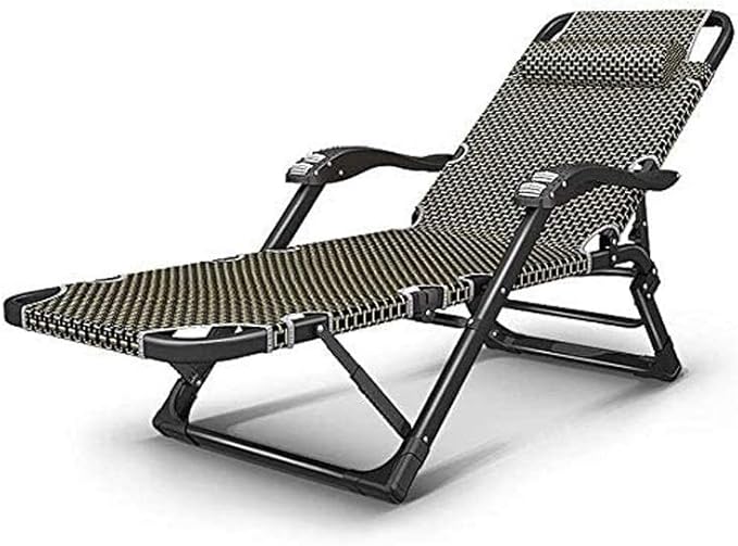 Folding Chair Outdoor Picnic Camping Sunbath Beach Chair Relax Chair Recliner Lounge Chairs
