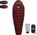 Down Sleeping Bag for Adults Cold Weather Ultralight &amp Compact 680FP Backpacking Sleeping Bag for Camping Hiking Mountaineering