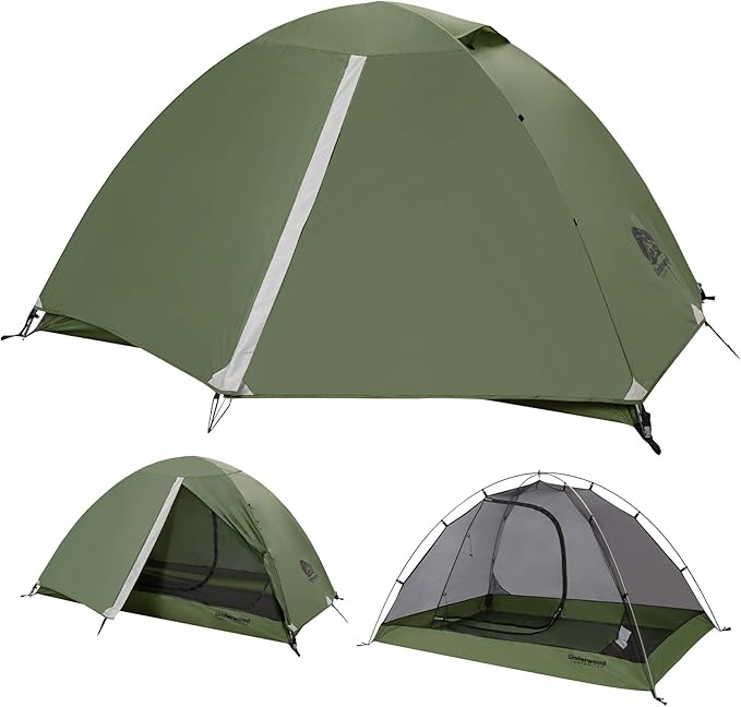1/2 Person Backpacking Tent for Camping - Ultralight &amp Waterproof Outdoor Camping Tent Easy Set Up Compact Tent for 3 Season Lightweight Tents for Hiking by Underwood Aggregator