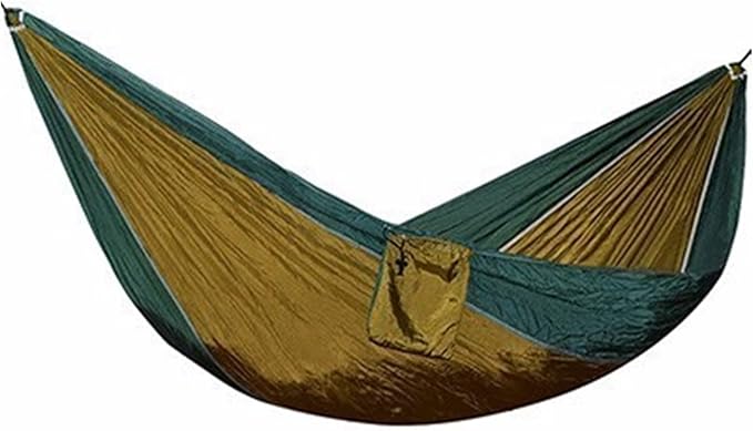 Swing Camping Hammock Double &amp Single Portable Hammocks with 2 Hanging Ropes Lightweight Nylon Parachute Hammocks for Backpacking Travel Beach Backyard Hiking Swing seat (Color : J) (B)