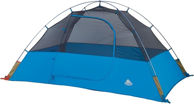 Kelty Ashcroft Camp Tent - 1 2 or 3 Person Camping Shelter with Full Coverage Rainfly Lightweight Aluminum Poles Camping Backpacking Festival Shelter