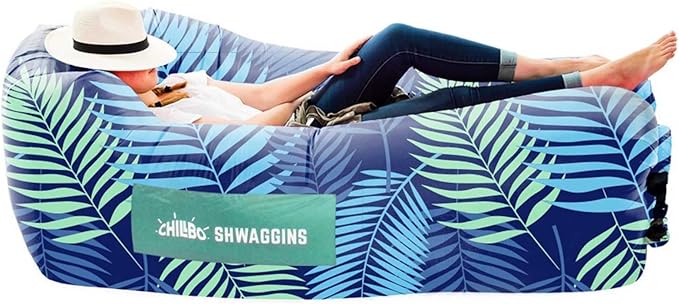 Chillbo Lazybone Inflatable Lounger - Ultimate Inflatable Couch for Maximum Chill - The Perfect Blow Up Couch for Music Festivals Or Lounger for Camping