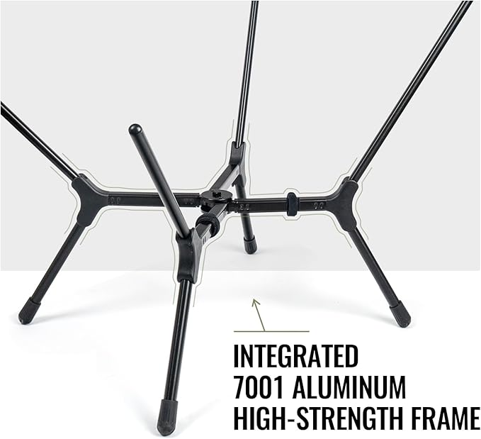 ONETIGRIS OasisFlex Camping ChairHigh Back Folding Chair with Carry BagGreat for CampingBeachPicnicParkLawnSports and Outdoor Events