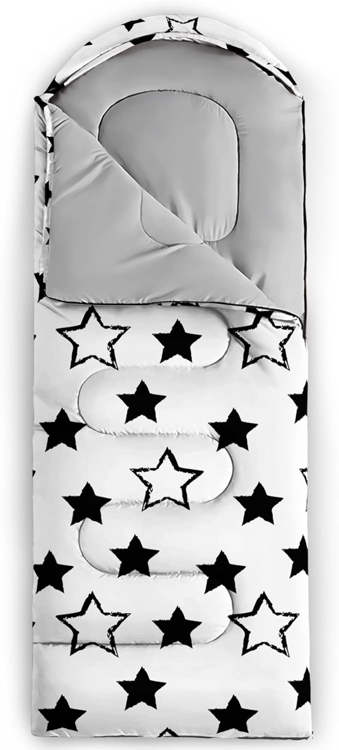 Axolotl Unicorn Sleeping Bag for Kids Boys Girls–Lightweight Warm Cold Weather Sleeping BagsWaterproof Portable Sleeping Bag with Compression Sack for Camping Backpacking Outdoor Indoor