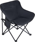 Portable Camping Chair - Heavy Duty Folding Backpacking Chairs Collapsible Heavy Duty Packable Lightweight Backpack Chair Compact for Outdoor Camp Travel Beach Picnic Hiking