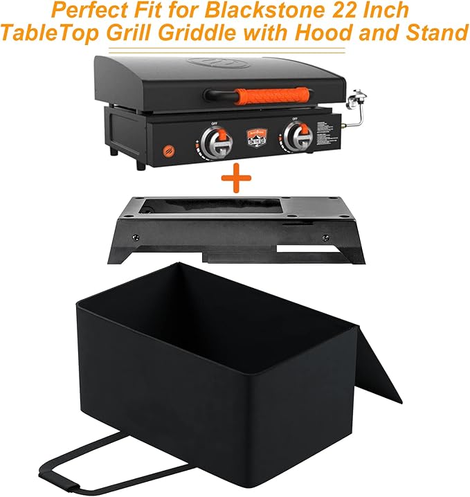 22 inch Griddle Carry Bag for Blackstone 17 Inch Griddle &amp 22 Inch Griddle with Hood and Stand 22 Tabletop Grill Carry Bag for Blackstone 1891 &amp 1814 Water-Resistant 22 Grill Storage Case