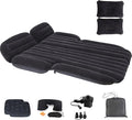Inflatable SUV Air MattressThickened Flocking Inflatable Car Camping Travel Air Mattress with 2 Pillows &amp Air PumpPortable Car Sleeping Bed for SUV|MPV|Minivan