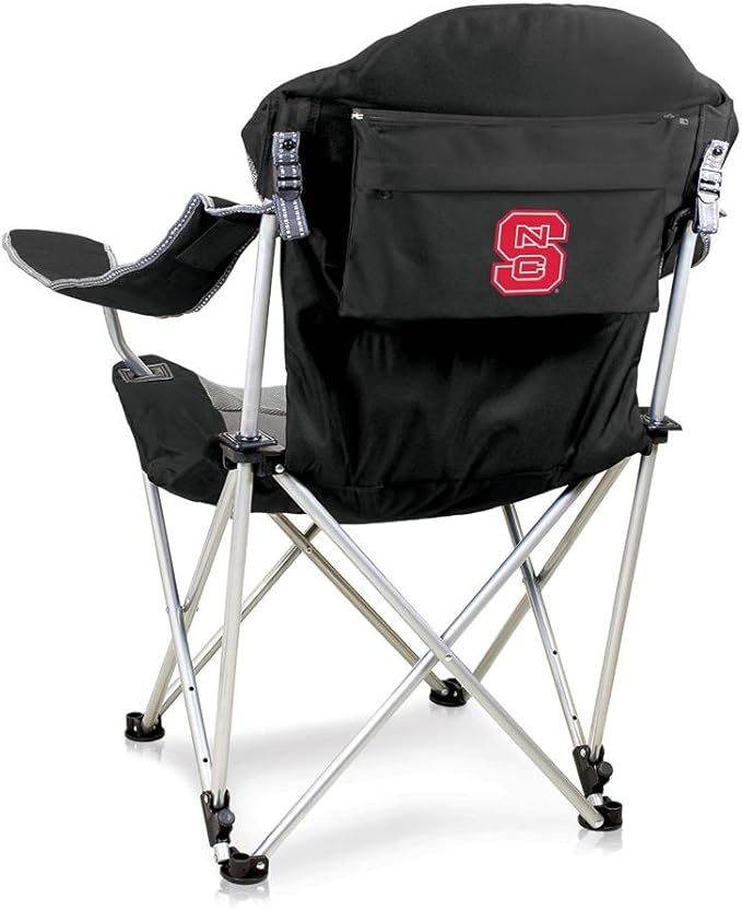 Picnic TIME NCAA Arkansas Razorbacks Reclining Camp Chair - Beach Chair for Adults - Sports Chair with Carry Bag