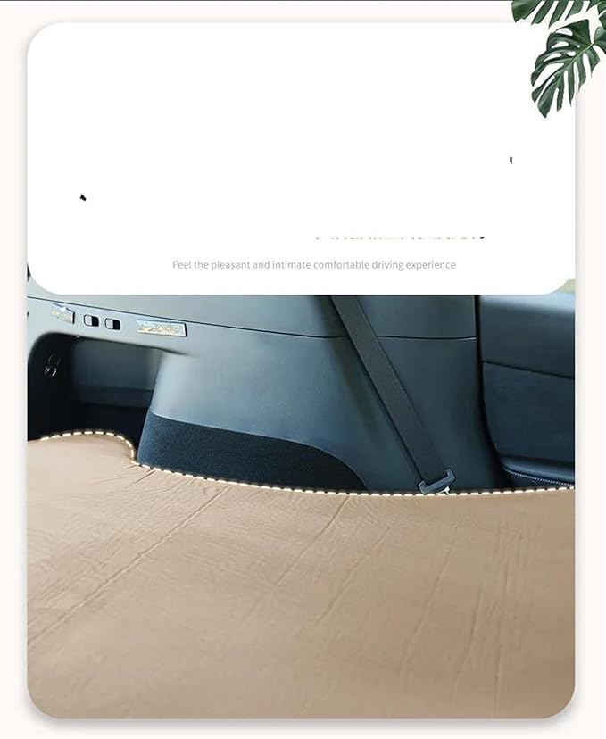 Car Inflatable Mattress Camping Inflatable Mattress Car Travel Bed Outdoor Inflatable Mattress Cold-Resistant Breathable Mattress (Pig)