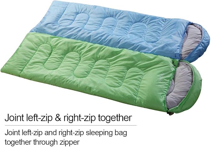 FARLAND Sleeping Bags 30℉ for Adults Teens Kids with Compression Sack Portable and Lightweight for 3-4 Season Camping HikingWaterproof Backpacking and Outdoors
