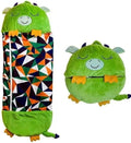 Cute Cartoon Sleeping Bag - Soft Flannel Warm Sleeping Bag for Boys Girls Portable Lightweight Camping Sleep Bag for Indoor Outdoor Travel Sleepovers Accessory Gift for Boys Girls