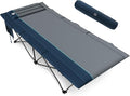 Timber Ridge Extra Wide Heavy Duty Camping Cot for Adult Easy Set Up Oversized Sleeping Cot with Carry Bag for Camping Travel and Outdoors Support up to 450lbs