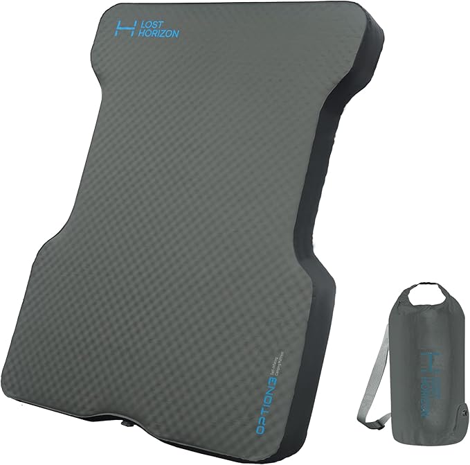 LOSTHORIZON Truck Bed Camping Air Mattress with Foam Self Inflating Sleeping Pad for Tacoma 6FT with Pump Sack 4.5 Thick