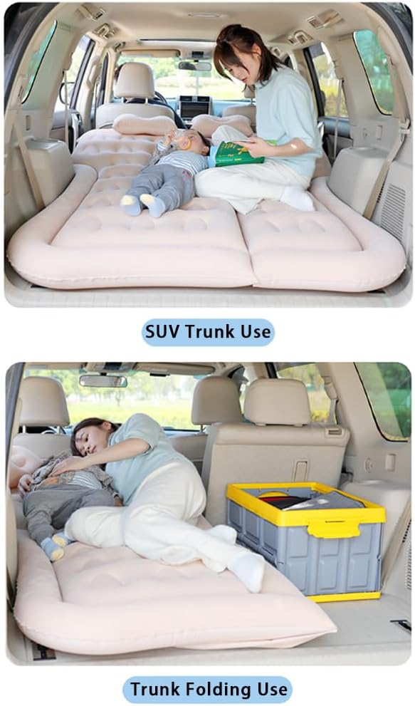 Car Inflatable Air Mattress for Honda Accord Crosstour 2009 2010 2011 2012 Portable Boot Air Mattress Cushion Outdoor Travel Camping Sleeping Gear AccessoriesBlue