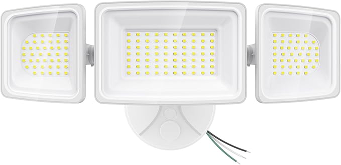 Onforu 130W LED Security Light 13000LM Outdoor Indoor Flood Light Switch Controlled IP65 Waterproof LED Exterior Floodlight 6500K White Wall Mount Security Lighting for EntrywayGarageYardEave