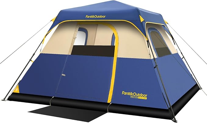 FanttikOutdoor Zeta L8 Max Camping Chair&ampFanttikOutdoor Zeta C4 Pro Camping Tent 4 Person Instant Cabin