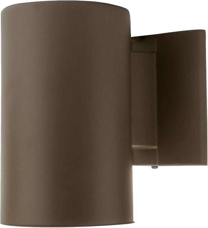 NICOR Lighting 7 inch Decorative Bronze Wall Mount Down Light (50101BA)