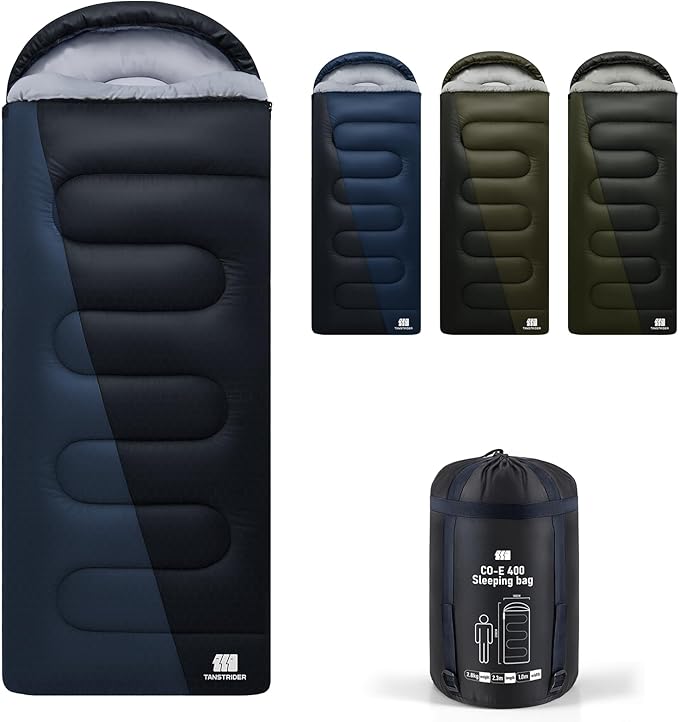 Sleeping Bags for Adults Cold Weather &amp WarmBackpacking Camping Sleeping Bag for Tall Girls BoysLightweightCompactWaterproof Camping Gear for TravelingHikingHotelOutdoor &amp Indoor