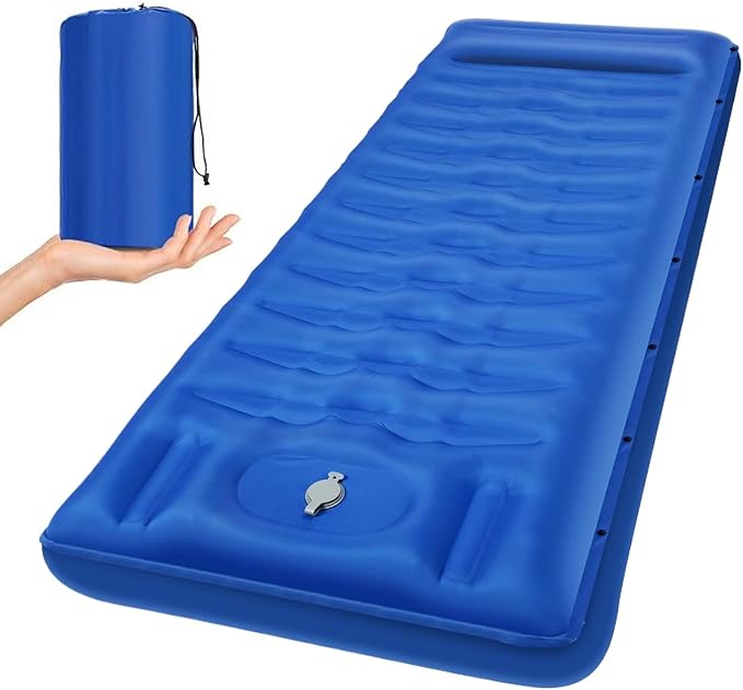 Camping Mattress | Self Inflating Waterproof Portable Outdoor GearSelf Inflating Sleeping Padfor Backpacking Tent Hiking Traveling Beach