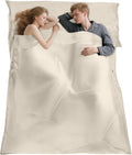 Sleeping Bag LinerLong Staple Cotton Adult Sleep Sack &amp Travel SheetsTravel Sleep Sack for Backpacking Hotels &amp Hostels Lightweight Travel Sheet Camping SheetsHas Full Length Zipper