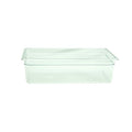 Thunder Group PLPA8006 Food Pan Full Size 6 deep Shatter and Scratch Resistant Dishwasher Safe Polycarbonate Clear NSF Pack of 6