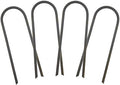 One Stop Outdoor USA Made - (10-Piece Set) Trampoline Wind Stakes 0.375 Inch Heavy Duty Stake Safety Ground Anchor Non-Galvanized Steel Rebar Wind Stakes