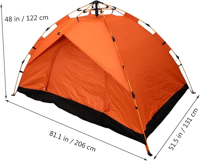 Fully Automatic Outdoor Camping Tent Quick-Opening Oxford Cloth Travel Tent for Easy Setup for Backpacking and Family Camping Adventures