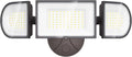 iMaihom 100W Flood Lights Outdoor 9000LM Ultra Bright Security Lights 3 Adjustable Heads Flood Lighting IP65 Waterproof 6500K Switch Controlled Floodlight for Yard Garage Court (Brown)