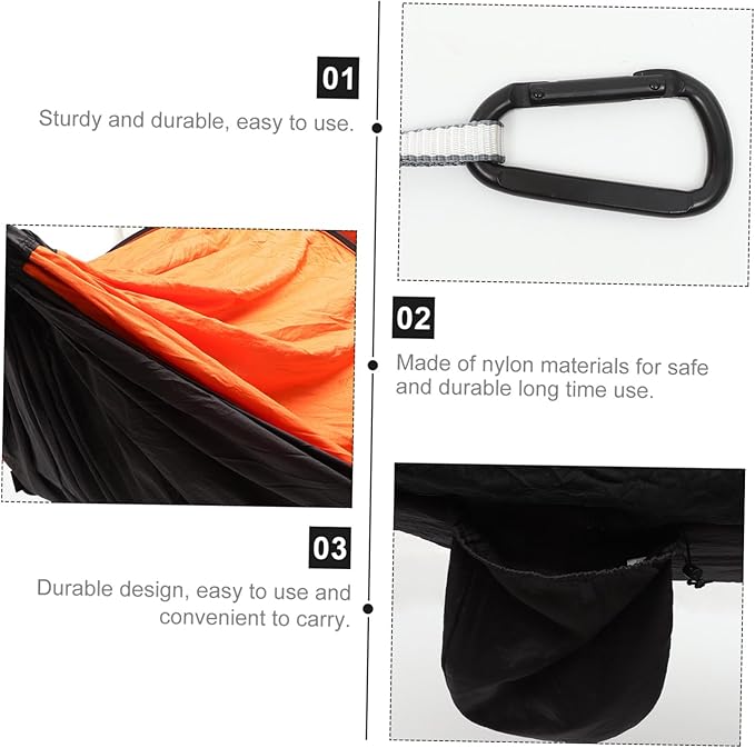 HANABASS 1pc Portable Multi-Function Hammock Bed Net for Outdoor Camping Lightweight Suspended Tent Sunshade and