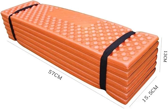 186x57cm Folding EVA Camping Tent Mat – Moistureproof Foam Pad for Hiking Picnic Beach &amp Warmth