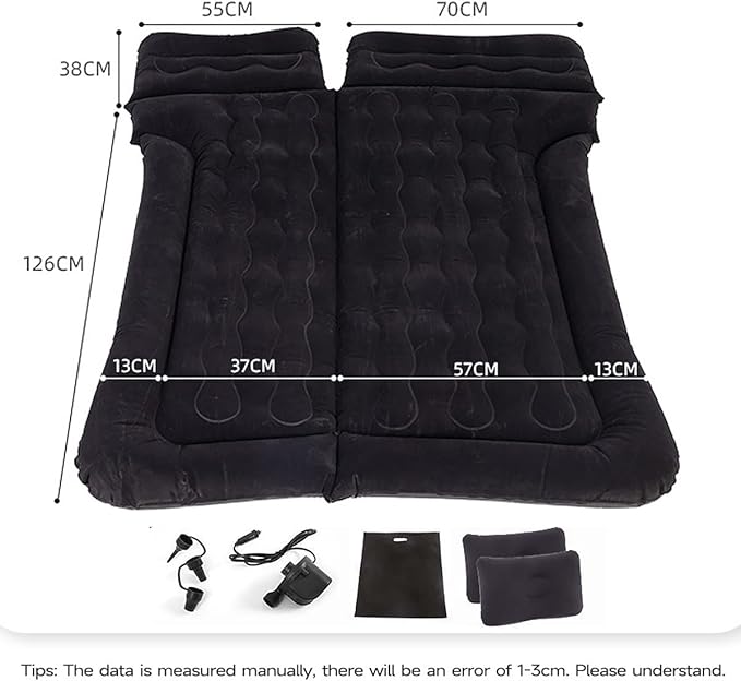 Car Air Mattress Inflatable Bed for EX30 2023-2025 - Comfortable Sleeping Bed for Camping and Travel - Foldable Trunk Mattress for Outdoor Use