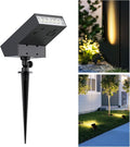 Solar Pathway Lights Outdoor Dimmable Solar Spot Light IP65 Waterproof 500LM 3000K Solars Outdoor Lighting for Walkway Landscape Lawn Yard