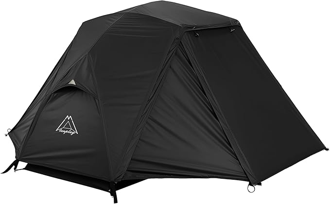 TENPLAY 1-Person Cot Tent FlysheetMust be Used with Matching Inner Tent LightweightWaterproof Sun ProtectionNylon Easy SetupExpandable Rainfly for Camping Hiking Backpacking Picnics