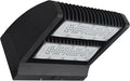 RuggedGrade 120W - Rotate IV Series LED Wall Pack - 17100 Lumens - 4000K Natural White - Outdoor LED Wall Light - Brown - DLC 5.1 Premium