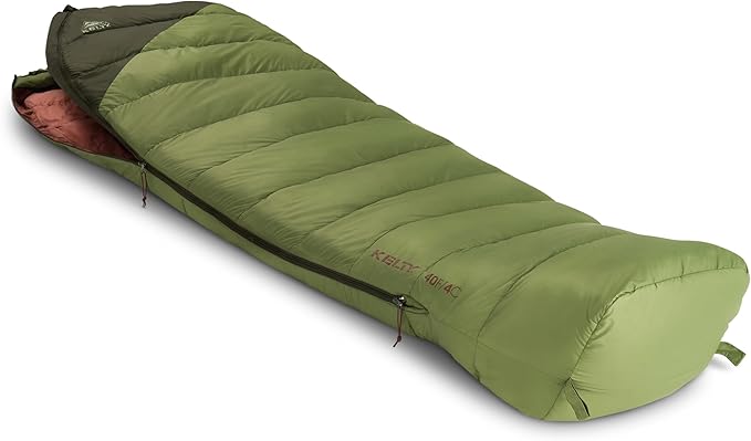 Kelty | Cosmic 40° Degree Sleeping Bag Regular 550 Down - Lightweight Compact Cozy Warm Weather Bag - Summer