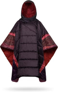 Camping BlanketHoodie Blankets Poncho Outdoor Waterproof Windproof Warm Durable &amp Portable for Stadium Concerts CarTravel Beach Picnic Grass75 * 57 inch
