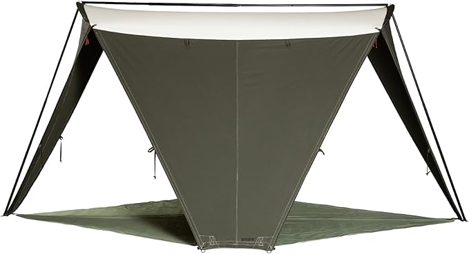 Springbar Leisure Port Canvas Canopy Shade Tent Convertible Pop-Up Shelter